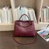 Bolsa de tecido transfronteiriça, bolsa de grande capacidade para mulheres, nova bolsa de mão casual vintage para o dia a dia 2026, bolsa tote grande de ombro