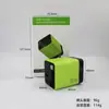 Cargador GaN PD80W transfronterizo con cable incorporado, apto para Apple y Huawei, puerto dual A+C, certificado CE/FCC