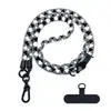 Goma para cordón de teléfono móvil de 10 mm de grosor, cuerda ajustable en diagonal, clip para teléfono móvil, cordón anti-pérdida, cordón para cuello