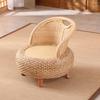 Mesa de ventana salediza de tatami de estilo japonés, mesa de centro pequeña de ratán, mesa de té creativa sencilla, mesa Kang para el hogar, mesa baja, mesa pequeña para alféizar de ventana