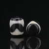 Nuevo Dios de la Riqueza Invisible Tianzhu diy Ágata de Tíbet diente de tigre blanco y negro accesorios de joyería hechos a mano al por mayor al por mayor