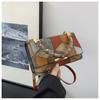 Bolso para Mujer con Puntadas Retro 2025 Nuevo Otoño Gran Capacidad Casual Estilista Hombro Cruzado Pequeño Cuadrado