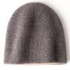 Gorro de Lana 100% Hengyuanxiang para Hombre Invierno Cálido Gorro de Lana Gorro Tejido Suave Ceroso Protección para las Orejas Frío Gorro Frío