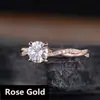 Anillo Sanjie de moda simple europeo y americano con circonita incrustada, anillo de deseos nuevo bañado en oro, joyería de mano Directo de Fábrica