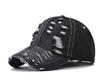 Japonês Feminino Primavera e Outono Distintivo Lavado Denim Buraco Cap Ao Ar Livre Dos Homens Viagem Quente Proteção Solar Boné de Beisebol
