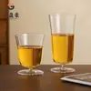Copo de coquetel Kimura de haste curta estilo japonês, copo para long drink, copo de cristal, copo de mistura ultrafino específico para bar, taça de martini