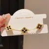 Pulsera de Acrílico con Patrón de Flor en Forma de Diamante Electrochapada en Oro Real de 14K, Pulsera de Estilo Moderno y Personalizado, Joyería de Alta Gama para Mujeres