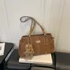 Bolsa de Axila de Moda de Estilo Nuevo para Otoño e Invierno Transfronteriza, Estilo Coreano, Bolso de Hombro Sencillo, Bolso Tote de Mano de Gran Capacidad, Lujo Ligero
