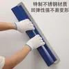 Espátula para Massa Corrida, Colher de Pedreiro Especial, Ferramenta para Nivelamento de Paredes, Conjunto de Ferramentas de Gesso em Aço Inoxidável, Espátula Lisa Antiderrapante