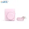 Adecuado para Fujifilm Instax Mini 13, Bolso de Cámara de Cuero con Hebilla Magnética, Estuche Portátil, Bolsa Protectora, Bolso Cruzado
