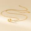 Collar de Corazón de Diamante de Plata Esterlina S925 Nalan Joyería de Cuello de Moda para Mujer Y01351