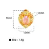 Colgante de cobre microincrustado cuentas de aceite de oro antiguo cuentas de transferencia diy con cuentas accesorios huecos fábrica de cuentas al por mayor