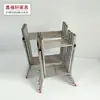 Estante Plegable Deslizante Listo para Suministro Estante Plegable Deslizante-07 Patas de Mesa Plegables de Metal Marco de Mesa Redonda Grande para el Hogar
