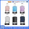 Maleta 24 pulgadas Caja con Contraseña Maleta para Estudiante Maleta con Cremallera Trolley Rueda Universal 20 pulgadas Maleta de Cabina Maleta de Gran Capacidad