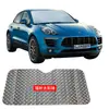 Parasol para Coche Estilo Láser Protección Solar y Aislamiento Térmico Parasol de Verano para Parabrisas Delantero y Ventanas de Coche Película Solar