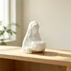 Pieza Decorativa Moderna de Arte Impresa en 3D: Artesanía de Diosa Sanadora de Medio Cuerpo para Decoración de Escritorio, Venta al por Mayor Transfronteriza