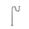 Tubo de drenaje de desodorante curva en S WTS2571 hogar y marca en stock acero inoxidable cromado baño bajante de baño