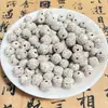 Contas Soltas de Bodhi Estrela Lua Naturais, Sementes Originais, Contas de Oração Budistas, Contas Lisas, Acessórios para Pulseiras, Material de Hainan, Atacado Ecológico Original