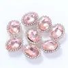 Girasol Ovalado Punto Diamante Cosido a Mano Diamante Joyería DIY Pasador Joyería Accesorios Diamante de Vidrio Nacional Aaa