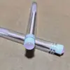 Productos Nuevos Transfronterizos Cepillo para Pestañas Montado en Tubo con Varilla de Cristal de Taladro Peine Espiral para Pestañas Cepillo para Cejas Cepillo Cosmético Portátil Rizador de Pestañas