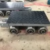 Transportador de Tanques Pequeños para Transporte en Línea Recta/Direccional, Cambiador Direccional de Alta Resistencia con Ruedas de Acero para 6-30 Toneladas