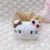 Linda Banda para el Cabello de Peluche de Dibujos Animados Tocado para Muñeca DIY Accesorios para el Cabello Hechos a Mano Banda Elástica Alta Regalos Pequeños Venta al por Mayor