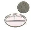Amazon Taza de Succión de Silicona Platino Acero Inoxidable 304 Plato de Cena Traje Alimentación Infantil Traje de Vajilla de Silicona