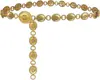Cadena de Cintura Metálica de Flor Retro para Mujer Moda Simple Versátil Decoración de Cadena para Vestidos El Más Vendido de Amazon