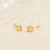 Pendientes de Cristal Natural Yuebao Jewelry de Plata de Ley S925 Amatista Citrino Redondo Facetado Geométrico Stud Listos en Stock