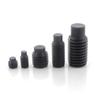 Tornillo de fijación de extremo convexo de cabeza hexagonal grado 12.9 tipo máquina métrico M8-M12