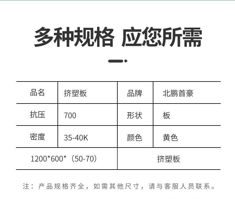挤塑板700