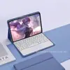 Funda de Cuero con Teclado Bluetooth Inalámbrico Adecuada para Redmi Pad Se 8.7 pulgadas Funda Protectora para Tablet Redmi Se 8.7