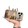 Funda de Teléfono Postre de Gelatina Adecuada para Iphone17, 16/14Pro, Apple 13Pro, Superficie de Espejo, 15Promax, 17A
