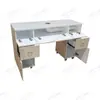 Mesa Multifuncional para Manicure com Aspirador Mesa para Manicure Celebridade da Internet Mesa Ferramenta Especial para Salão de Beleza Branco Simples