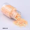 Lentejuelas para decoración de uñas de estrella de 4 mm, color mágico dorado de 4 puntas, cuentas de estrella, material de relleno para masilla de cristal