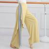 Roupas de prática de dança moderna terno de dedo de alta qualidade de mangas compridas roupas de desempenho superior dança clássica calças de pernas largas calças de dança Novo