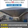 Toldo retráctil eléctrico para edificios de fábricas, Toldo automático para cancha de baloncesto, Refugio de lluvia retráctil móvil, Toldo retráctil eléctrico