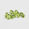 Olivina Natural Oval Lapidada Forma de Ovo Pedra Solta Cor Fogo Forte Qualidade Superior Colar Anel Incrustação Atacado