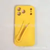 Brilho Labial Estilo Hailey Transfronteiriço Silicone de Poros Finos Cor Sólida Simples Adequado para iPhone 17Pm Celular Apple