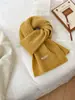 Bufanda de alta gama estilo coreano para mujer, mezcla de lana, versátil y suave, perfecta para otoño e invierno, adecuada para estudiantes, y disponible para venta al por mayor de un fabricante transfronterizo