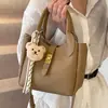 Bolso de Mano de Gama Alta de Nicho Retro Tipo Cubo para Mujer 2026 Nuevo de Moda Versátil Popular Súper Caliente Bolso de Hombro Cruzado