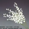 Ventas Directas de Fabricantes de Comercio Exterior: Flores Artificiales Blancas, Flores Falsas Estilo Bosque, Materiales Florales para Bodas, Flores para Decoración de Salón de Bodas