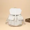 Mochila Sencilla y Elegante, Gran Capacidad, Bolso Escolar Estudiante Multifuncional, Mochila de Viaje de Moda para Mujer