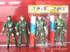 Soldados Aerotransportados Modelo Paracaídas Imprimible Patrón de Invitado Modelo de Soldado Hombre Saltando en Paracaídas Paracaídas