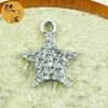 Serie Diamond Love Star DIY Accesorios de joyería coreana colgante individual estilo ins collar plateado colgante geométrico