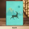 Conjunto de caixa de presente para notebook pode ser impresso com logotipo, adequado para presentes empresariais e de escritório, notebook criativo cultural estilo chinês e moderno como lembrança