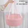 Caja de Regalo Redonda Portátil con Cuerda, Caja de Regalo Transparente con Flores, Caja Redonda para Empaque de Frutas, Caja de Regalo, Caja de Empaque Vacía