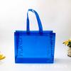 Bolsa de Mano de PVC Alargada y Engrosada Bolsa de Embalaje para Ropa Bolsa de Compras Patrón de Letras Azul Klein Bolsas para Mujer en Stock