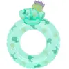 Suministro Exclusivo Transfronterizo de Camastros Acuáticos en Forma de U, Flotadores Inflables de Sirena Soñadora, Camastros Inflables de Frutas, En Stock
