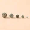 Cuentas Sueltas de Cuarzo Rutilado Verde Natural de Alta Calidad, Cuentas Sueltas de Cuarzo Rutilado Verde Transparentes y Elegantes, una Materia Prima para Pulseras de Moda